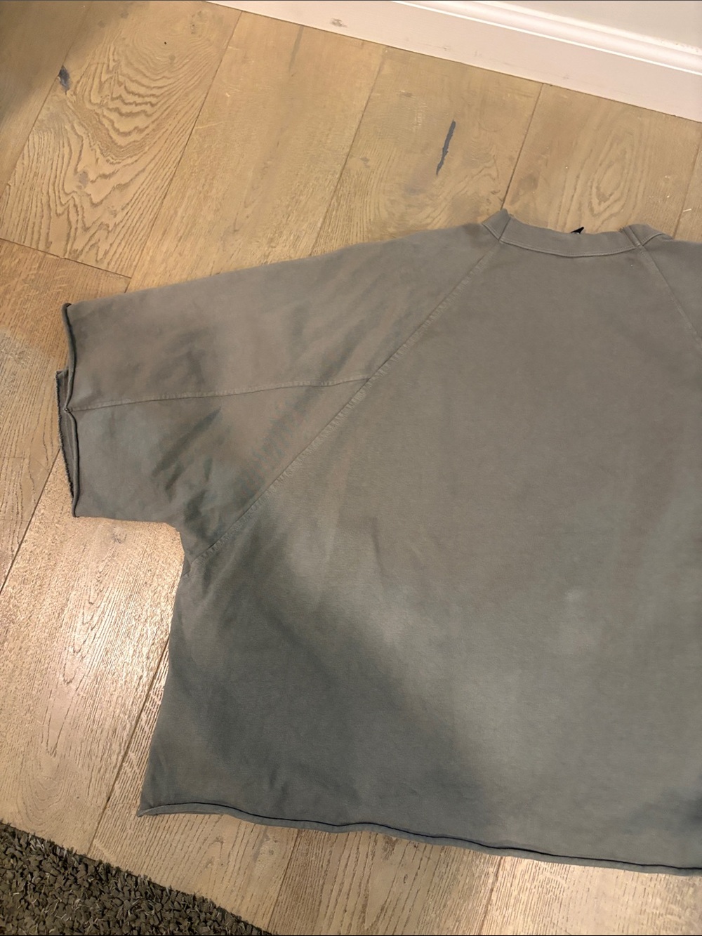 Entire Studios Heavy Boxy Tee- Medium Grey - Picture 9 of 15